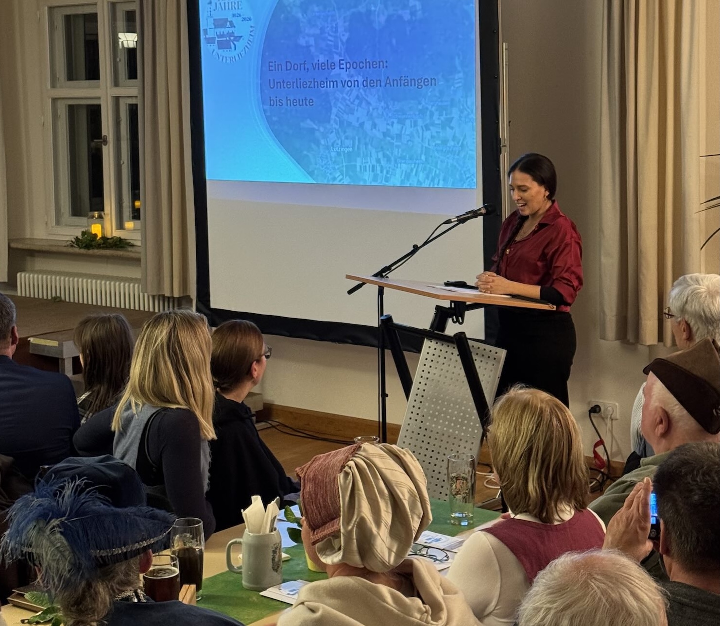 geschichtlicher Vortrag von Archäologin Oriana Theisen