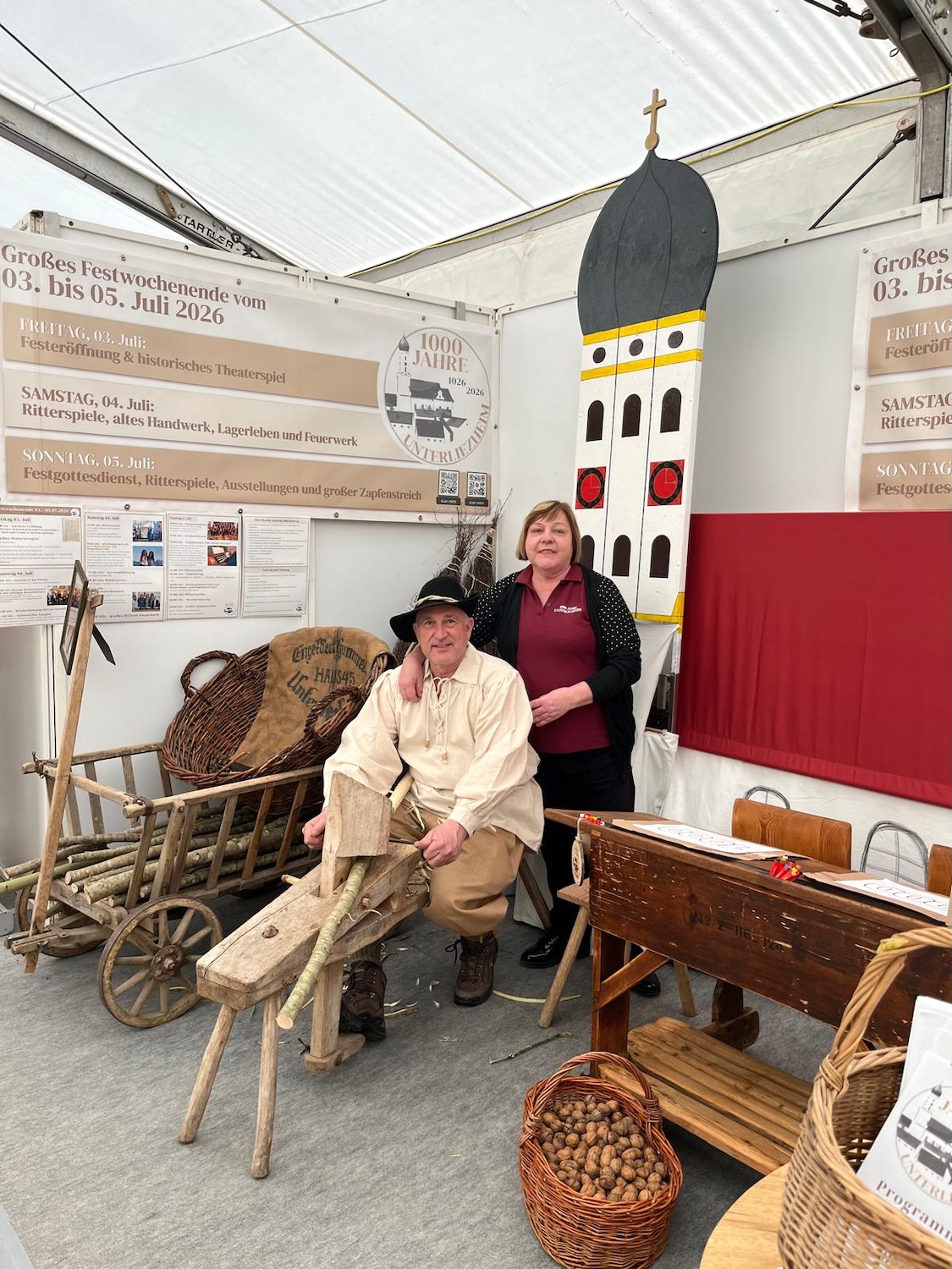 Handwerkliches Geschick zeigte \